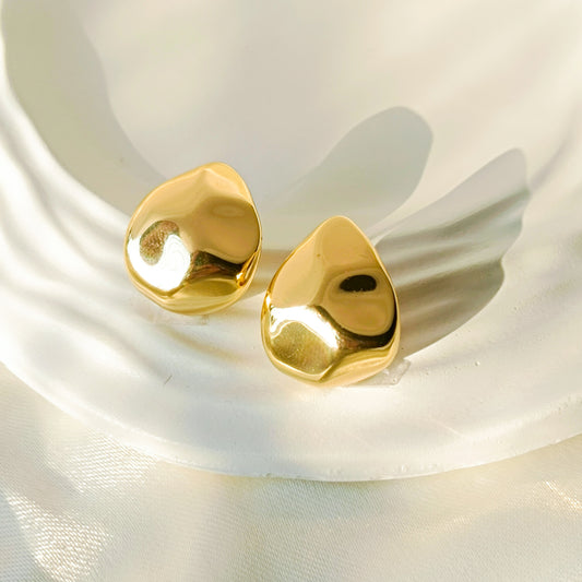 Molten Drop Studs Earrings