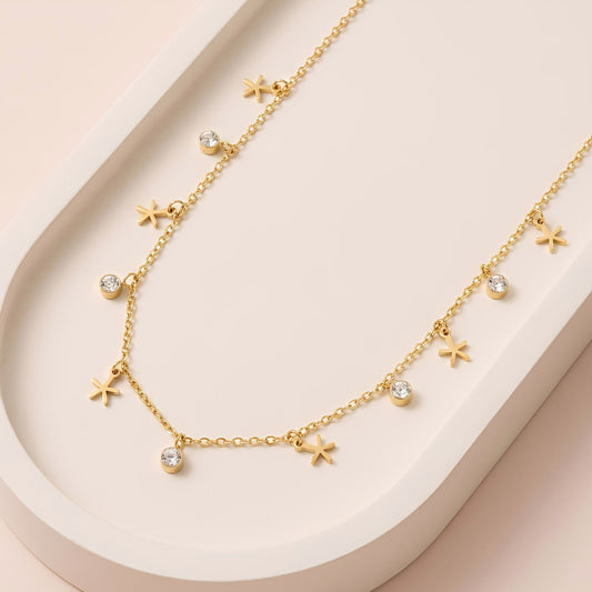 Glimmer Star Chain Necklace