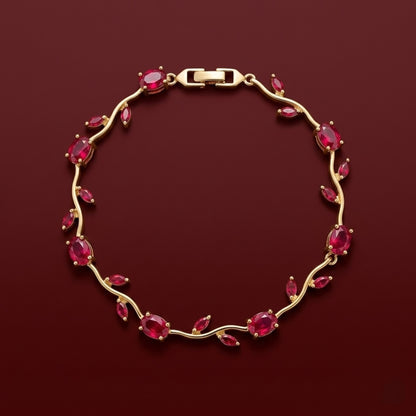 Scarlet Bloom - Tulip bracelet
