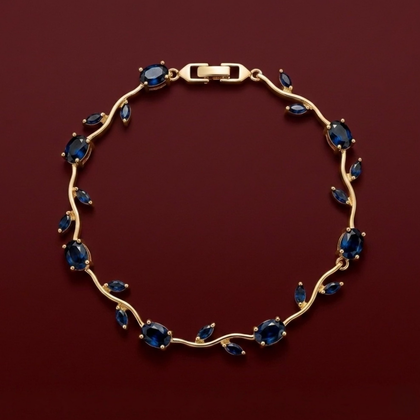 Midnight Bloom - Tulip bracelet
