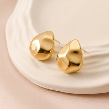 Molten Drop Studs Earrings