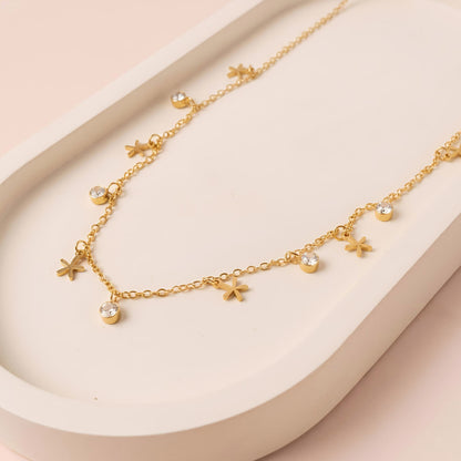 Glimmer Star Chain Necklace