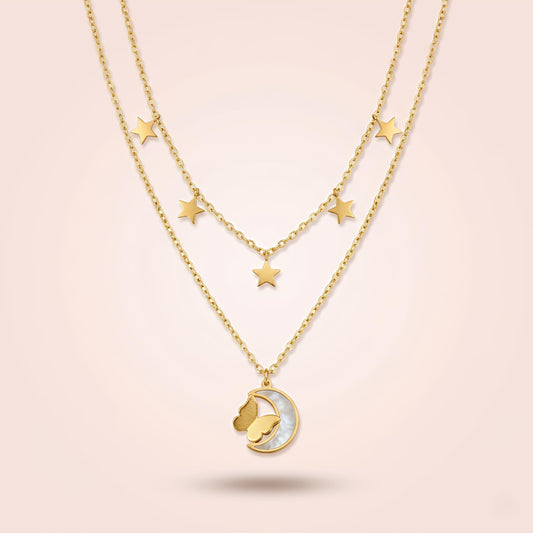 Cosmic Wings Necklace