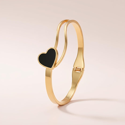 Eterna Heart Cuff Bracelet