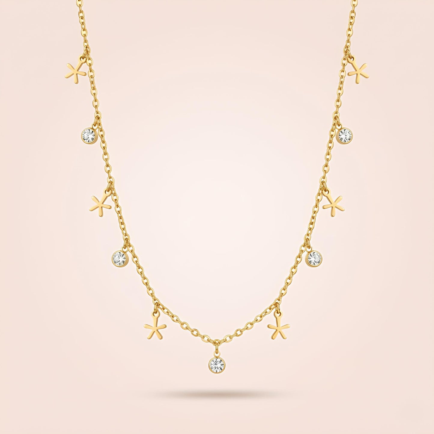 Glimmer Star Chain Necklace