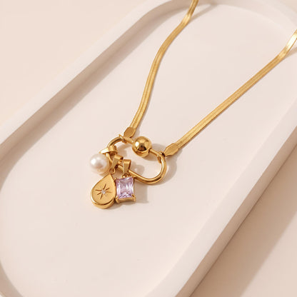 Trinity Charm Necklace