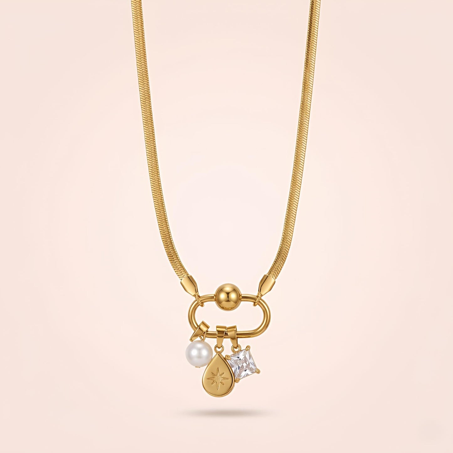 Trinity Charm Necklace