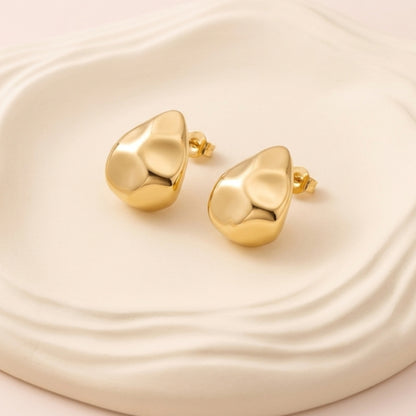 Molten Drop Studs Earrings