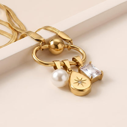 Trinity Charm Necklace